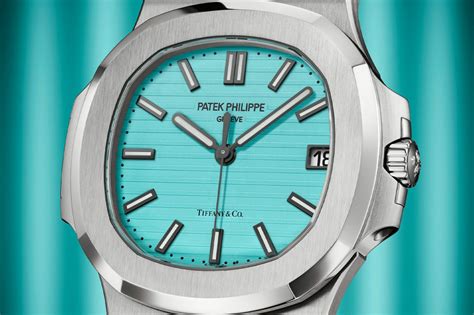 patek philippe tiffany signed|Patek Philippe tiffany blue nautilus.